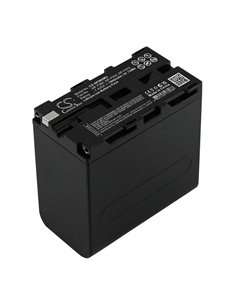 Li-ion Battery fits Sound Devices, 633 Mixer, Pix 240i 7.4V, 7800mAh / 57.72Wh