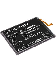 Li-Polymer Battery fits Samsung, Galaxy A53 5g 2022, Sm-a5360 3.85V, 4700mAh / 18.10Wh