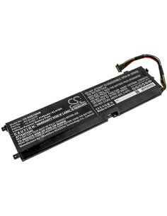 Li-Polymer Battery fits Razer, Blade 15 Base, Blade 15 Base 2018 Gtx 1660 Ti 15.4V, 4150mAh / 63.91Wh