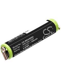 Ni-MH Battery fits Wella, Bella, Chromini 1.2V, 700mAh / 0.84Wh