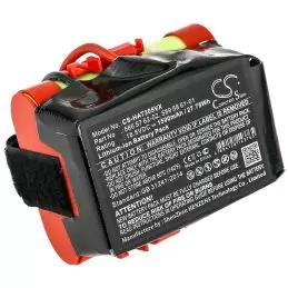 Li-ion Battery fits Gardena, Mcculloch Rob R600, R40, R50 18.5V, 1500mAh