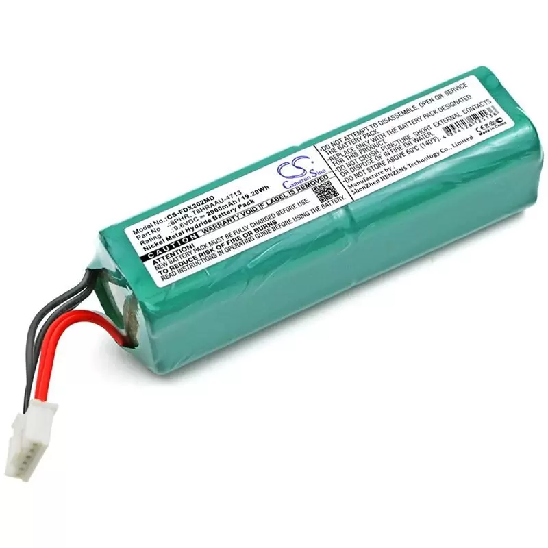 Ni-MH Battery fits Fukuda, Ecg Fx-2201, Ecg Fx-7201, Ecg Fx-7202 9.6V, 2000mAh