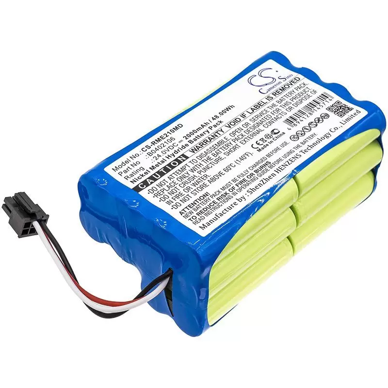 Ni-MH Battery fits Resmed, Vs Integra, Vs Ultra, 24.0V, 2000mAh