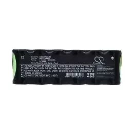 Ni-MH Battery fits Cardionova, Pump 2001, Pump 2010, Pump 2011 7.2V, 3000mAh
