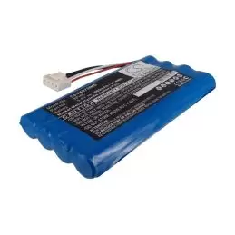 Ni-MH Battery fits Fukuda, Cardimax Fcp-7101, Cardimax Fx-7302, Fx-7302 9.6V, 4000mAh