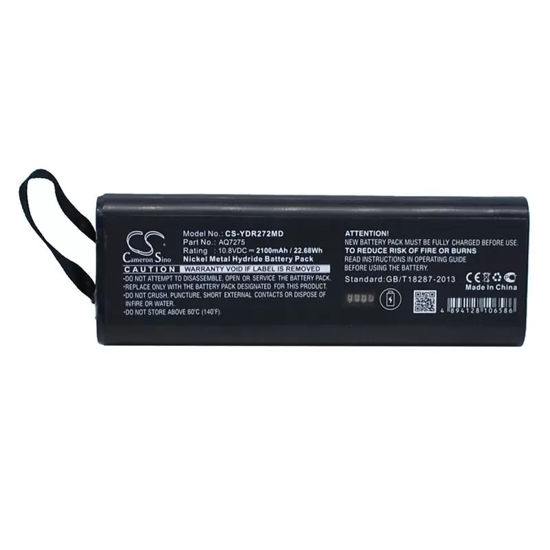 Ni-MH Battery fits Yokogawa, Aq7270, Aq-7270, Aq7275 10.8V, 2100mAh