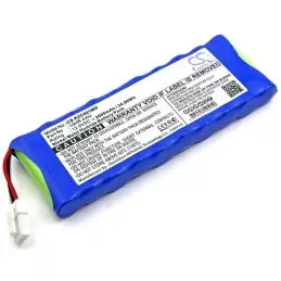 Ni-MH Battery fits Kenz Cardico, Cardico 601, Ecg-601, Part Number 12.0V, 2000mAh