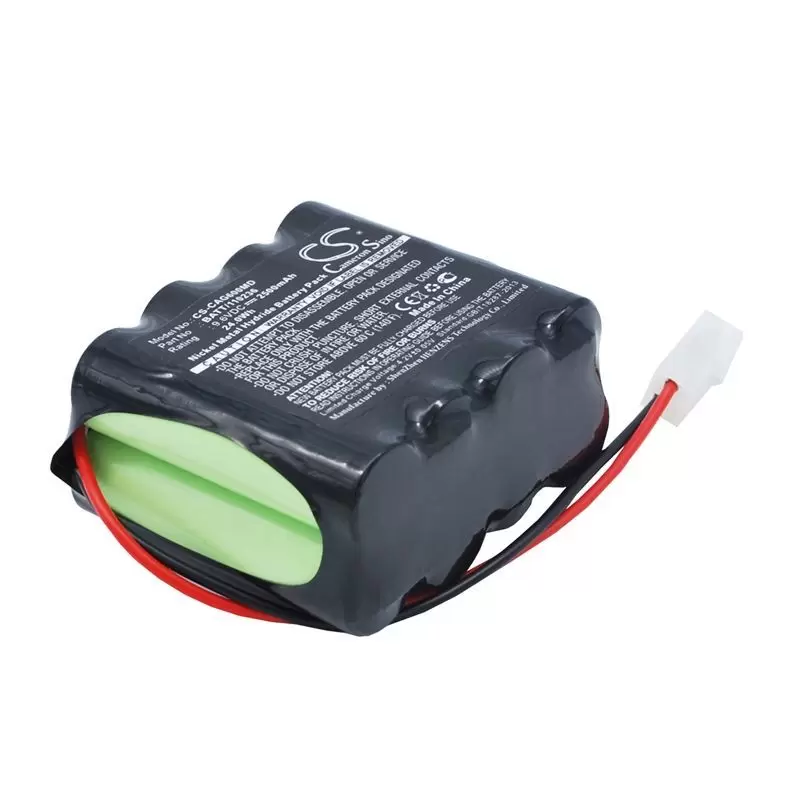 Ni-MH Battery fits Cardiette, Ecg Recorder Ar600adv, Part Number, Cardiette 9.6V, 2500mAh