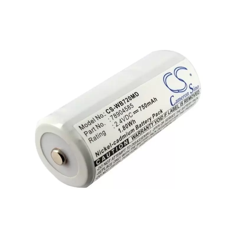 Ni-CD Battery fits Cardinal Medical, Cjb-720, Diversified Medical, N Mnc720w 2.4V, 750mAh