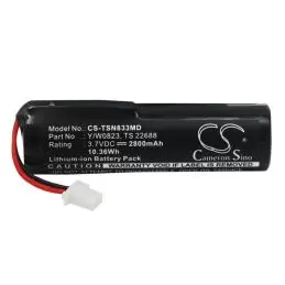 Li-ion Battery fits Thermo Scientific, S1 Pipet Filler, Part Number, Thermo Scientific 3.7V, 2800mAh