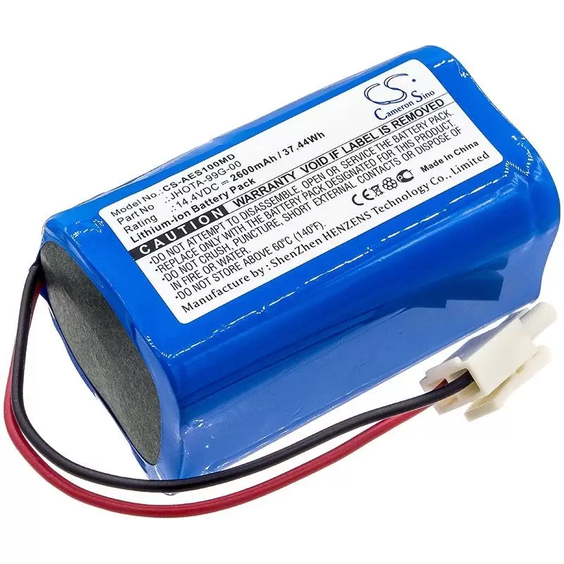 Li-ion Battery fits Aeonmed, A100p, Part Number, Aeonmed 14.4V, 2600mAh