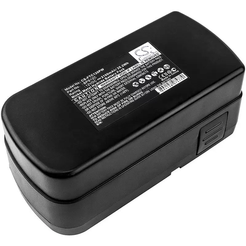 Ni-MH Battery fits Festool, 398338, 497019, 498336 12.0V, 2100mAh