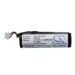 Li-ion Battery fits Philips, Pmc7230, Pmc7230/17, Part Number 3.7V, 2200mAh