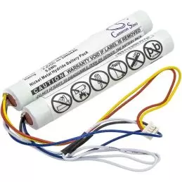Ni-MH Battery fits Crestron, Tps-6x Wireless Touchpanel, Tst-600 Wireless Touch Screen, Part Number 4.8V, 2000mAh